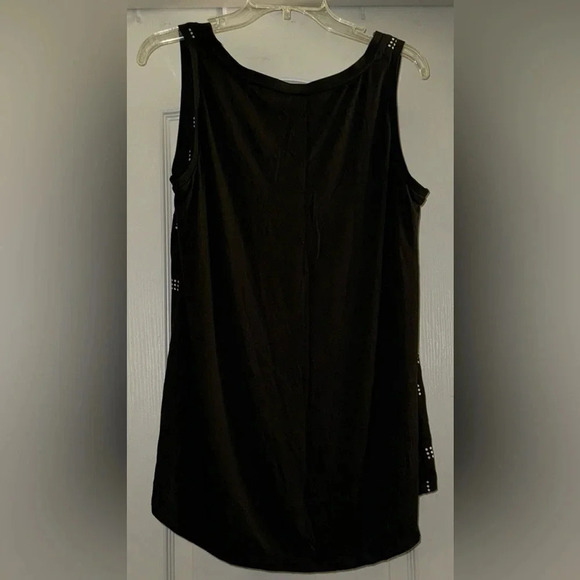 KAARI Blue Curvy Tank Top - Picture 4 of 5